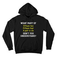 Cribbage Player Lover Joke Card Game Cribbage Tall Hoodie