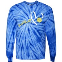 Cute Pickleball Lovers Cool Gift Funny Pickleball Players Funny Gift Tie-Dye Long Sleeve Shirt