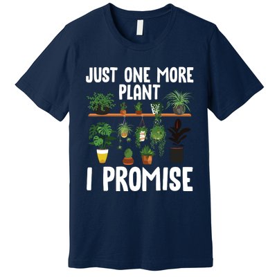 Cool Plant Lover Art For Women Garden Florist Gardening Premium T-Shirt