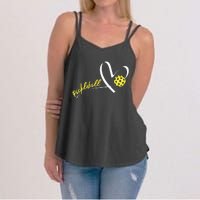 Cute Pickleball Lovers Funny Pickleball Players Gifts Women's Strappy Tank