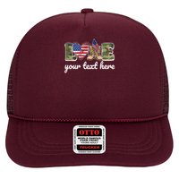 Custom Personalized Love Military Trucker Hat