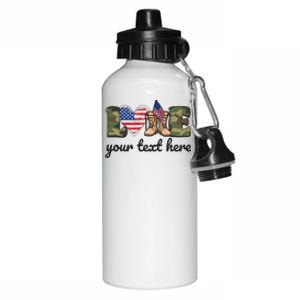 Custom Personalized Love Military Aluminum Water Bottle