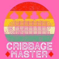 Cribbage Players Lovers Cribbage Board Game Fans Stripe Pom Pom Beanie