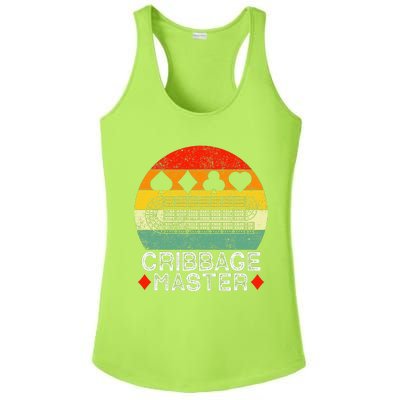 Cribbage Players Lovers Cribbage Board Game Fans Ladies PosiCharge Competitor Racerback Tank