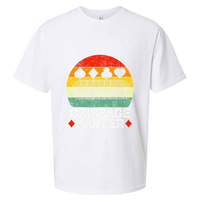 Cribbage Players Lovers Cribbage Board Game Fans Sueded Cloud Jersey T-Shirt