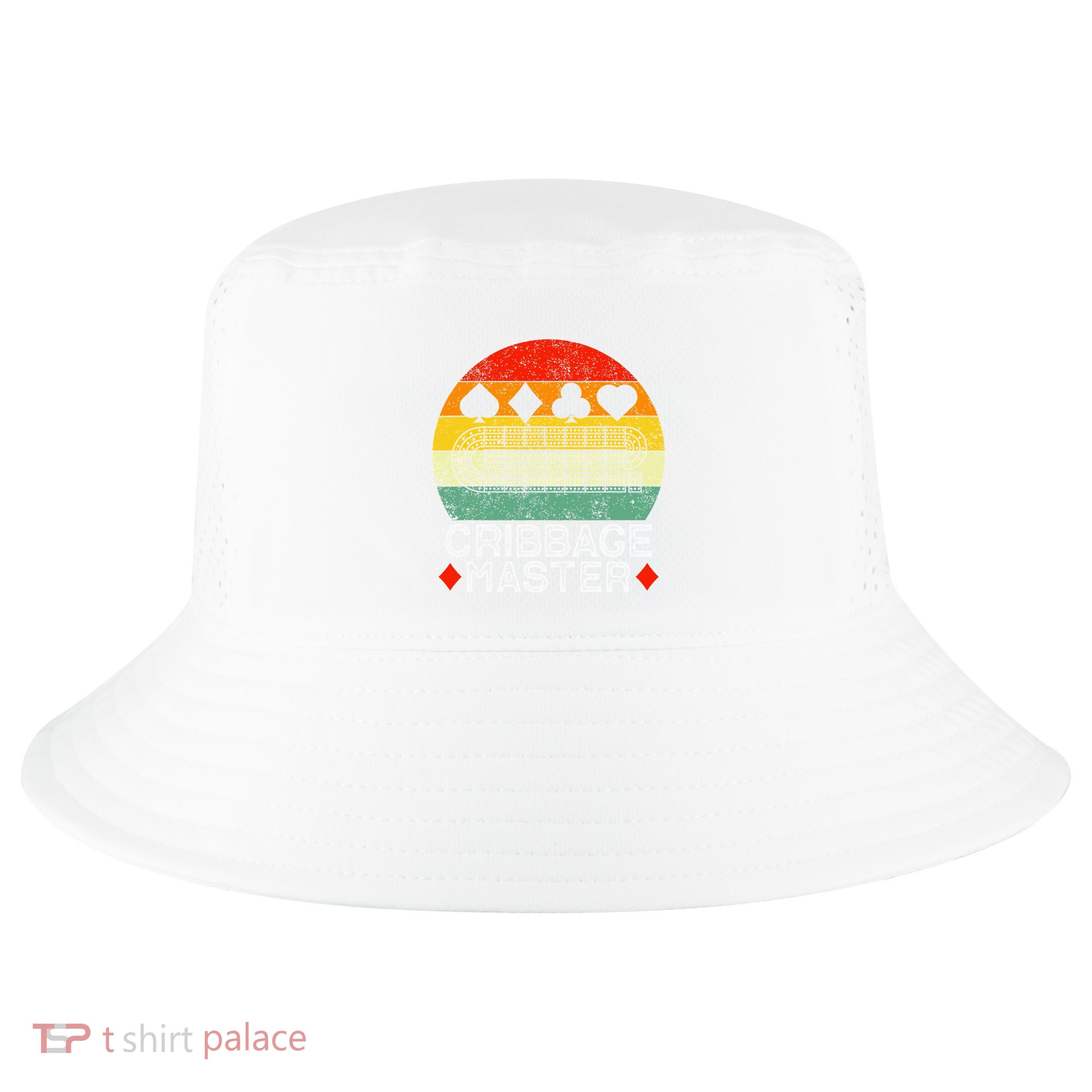Cribbage Players Lovers Cribbage Board Game Fans Cool Comfort Performance Bucket Hat
