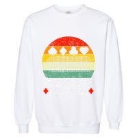 Cribbage Players Lovers Cribbage Board Game Fans Garment-Dyed Sweatshirt
