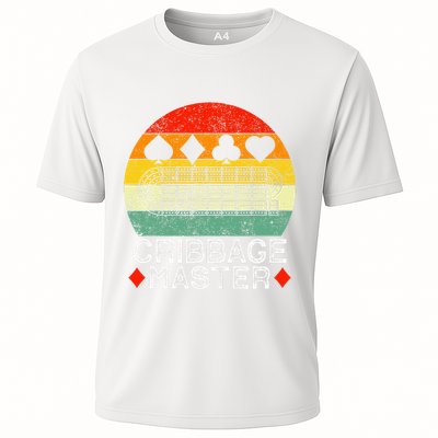 Cribbage Players Lovers Cribbage Board Game Fans Performance Shirt