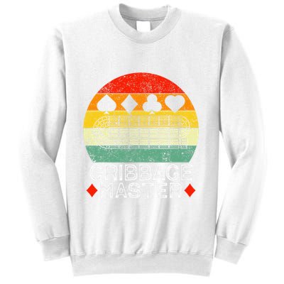 Cribbage Players Lovers Cribbage Board Game Fans Sweatshirt