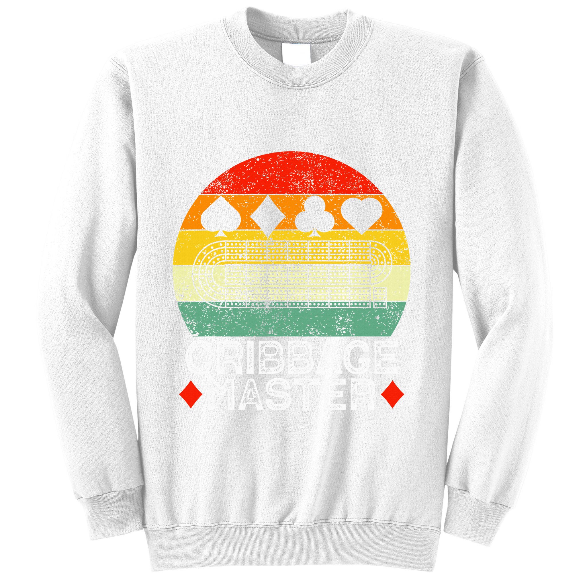 Cribbage Players Lovers Cribbage Board Game Fans Sweatshirt