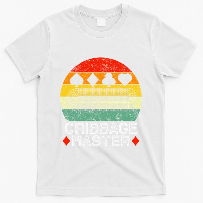 Cribbage Players Lovers Cribbage Board Game Fans T-Shirt