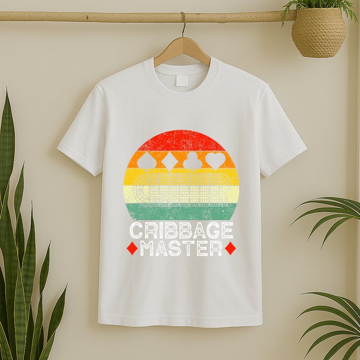 Cribbage Players Lovers Cribbage Board Game Fans T-Shirt