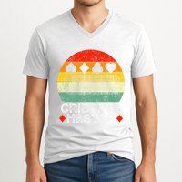 Cribbage Players Lovers Cribbage Board Game Fans V-Neck T-Shirt