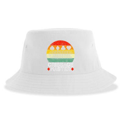 Cribbage Players Lovers Cribbage Board Game Fans Sustainable Bucket Hat