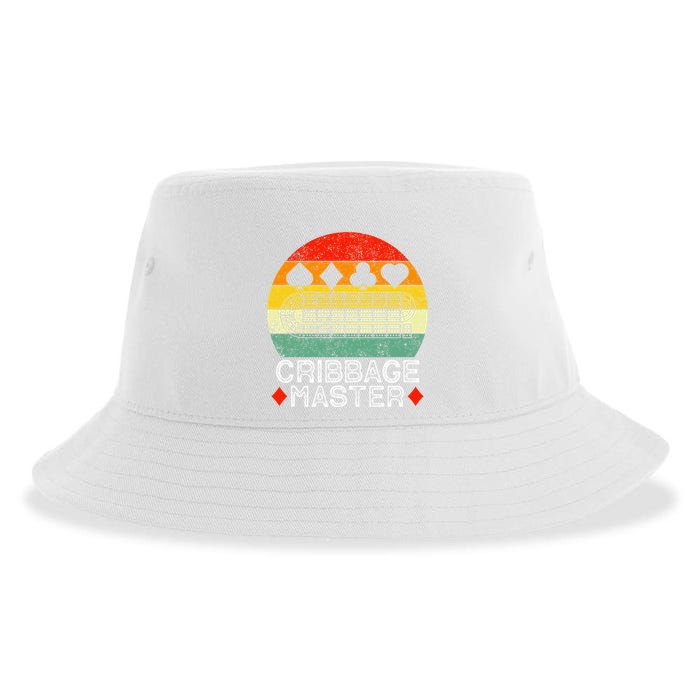Cribbage Players Lovers Cribbage Board Game Fans Sustainable Bucket Hat