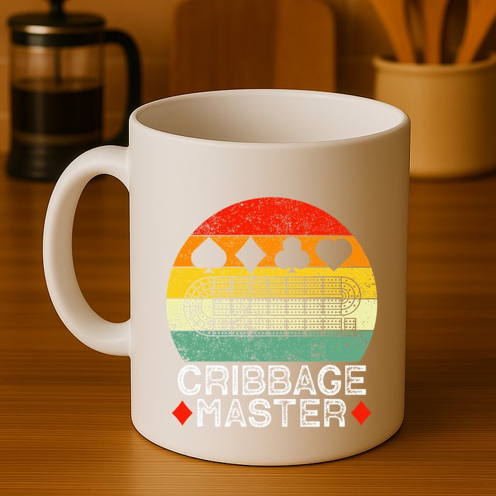 Cribbage Players Lovers Cribbage Board Game Fans Mug
