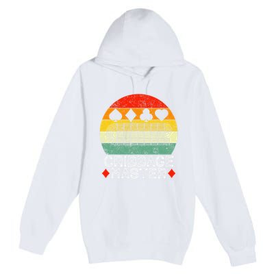Cribbage Players Lovers Cribbage Board Game Fans Premium Pullover Hoodie