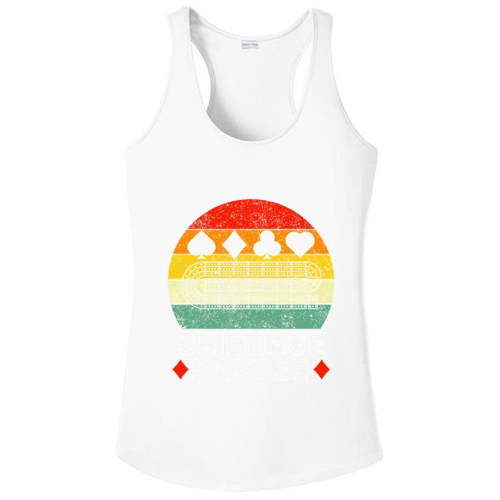 Cribbage Players Lovers Cribbage Board Game Fans Ladies PosiCharge Competitor Racerback Tank