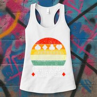 Cribbage Players Lovers Cribbage Board Game Fans Womens Tank Top