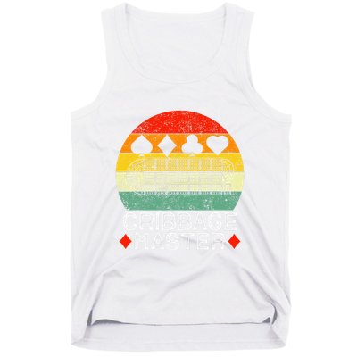 Cribbage Players Lovers Cribbage Board Game Fans Tank Top