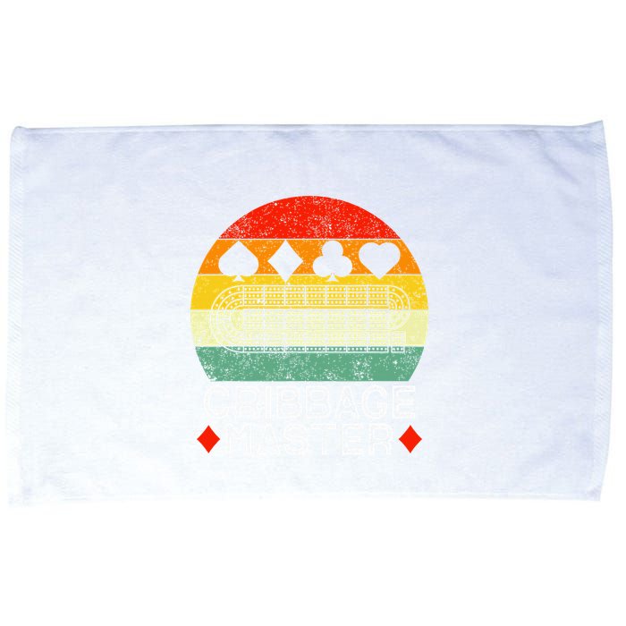 Cribbage Players Lovers Cribbage Board Game Fans Microfiber Hand Towel