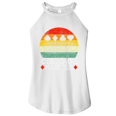 Cribbage Players Lovers Cribbage Board Game Fans Women's Perfect Tri Rocker Tank