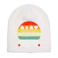 Cribbage Players Lovers Cribbage Board Game Fans Short Acrylic Beanie