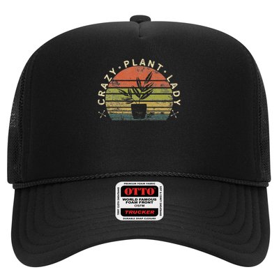 Crazy Plant Lady Plant Lover Gardener Gifts Gardening Garden Trucker Hat