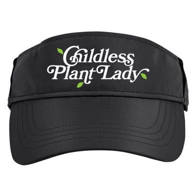 Childless Plant Lady (Childless Cat Lady Meme) Funny Kamala 2024 Adult Drive Performance Visor