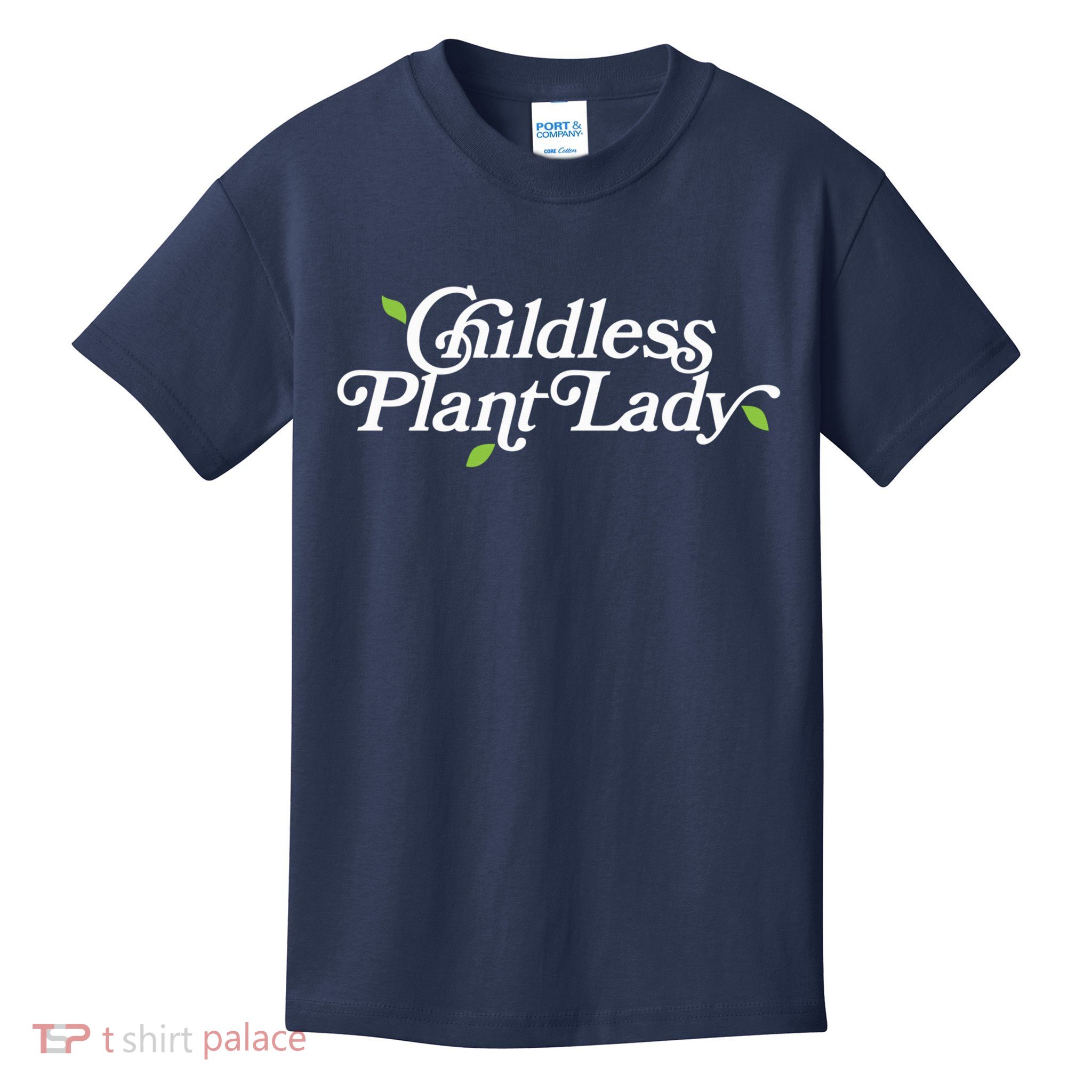 Childless Plant Lady (Childless Cat Lady Meme) Funny Kamala 2024 Kids T-Shirt