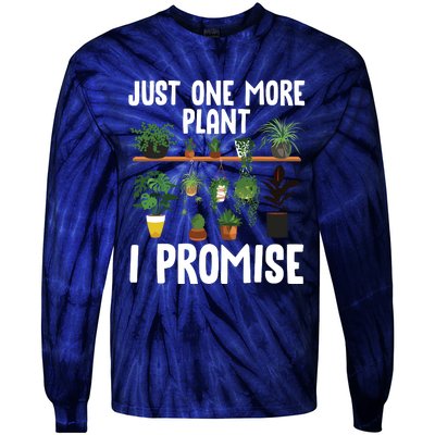 Cool Plant Lover Art For Women Garden Florist Gardening Tie-Dye Long Sleeve Shirt