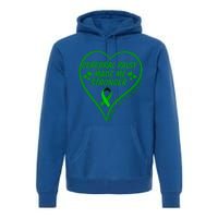 Cerebral Palsy Made Me Stronger Gift Cerebral Palsy Awareness Gift Premium Hoodie