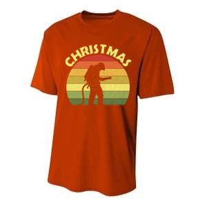 Christmas Pajama Matching Family Cool Xmas Retro Firefighter Meaningful Gift Performance Sprint T-Shirt