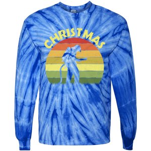 Christmas Pajama Matching Family Cool Xmas Retro Firefighter Meaningful Gift Tie-Dye Long Sleeve Shirt