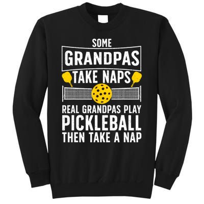 Cool Pickleball Men Grandpa Paddle Sport Pickleball Player Sweatshirt