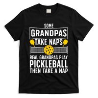 Cool Pickleball Men Grandpa Paddle Sport Pickleball Player T-Shirt