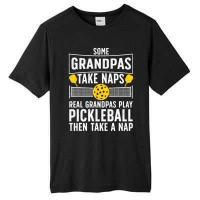 Cool Pickleball Men Grandpa Paddle Sport Pickleball Player Tall Fusion ChromaSoft Performance T-Shirt