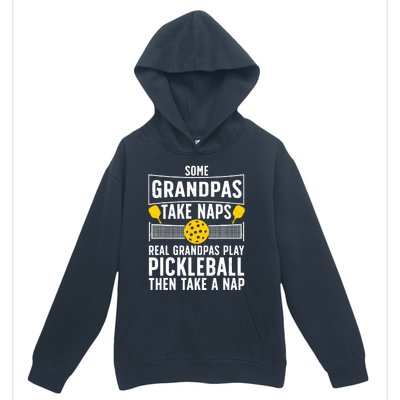 Cool Pickleball Men Grandpa Paddle Sport Pickleball Player Urban Pullover Hoodie