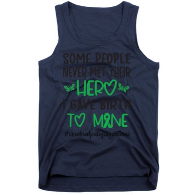 Cerebral Palsy Mom Cerebral Palsy Warrior Gift Tank Top