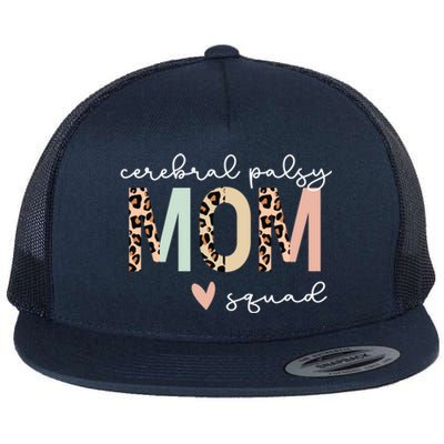 Cerebral Palsy Mom Meaningful Gift Flat Bill Trucker Hat