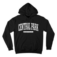 Central Park Manhattan Ny Souvenirs Nyc Borough Central Park Manhattan New York Hoodie