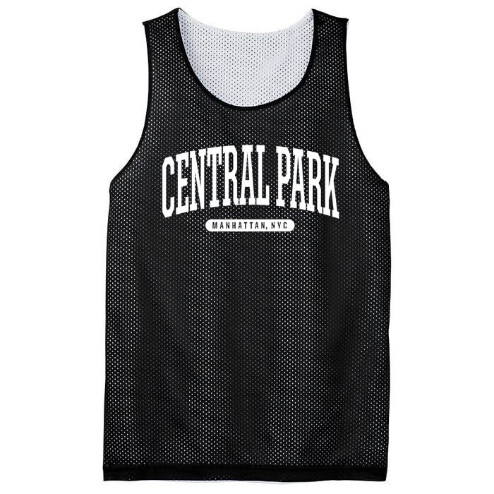 Central Park Manhattan Ny Souvenirs Nyc Borough Central Park Manhattan New York Mesh Reversible Basketball Jersey Tank