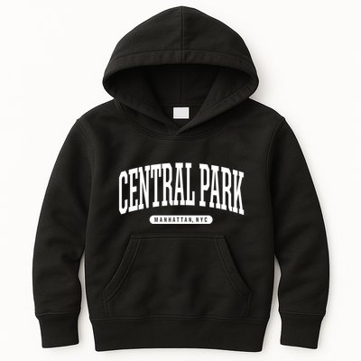 Central Park Manhattan Ny Souvenirs Nyc Borough Central Park Manhattan New York Kids Hoodie