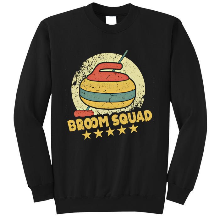 Curling Player Meaningful Gift Broom Squad Winter Sports Lovers Curler Gift Sweatshirt