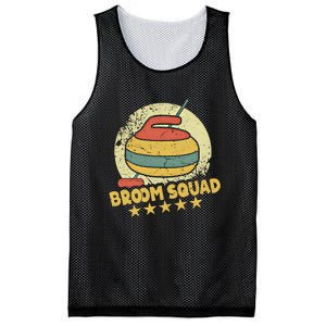 Curling Player Meaningful Gift Broom Squad Winter Sports Lovers Curler Gift Mesh Reversible Basketball Jersey Tank