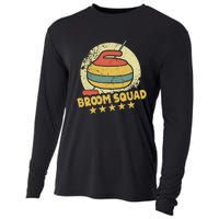 Curling Player Meaningful Gift Broom Squad Winter Sports Lovers Curler Gift Cooling Performance Long Sleeve Crew