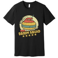 Curling Player Meaningful Gift Broom Squad Winter Sports Lovers Curler Gift Premium T-Shirt