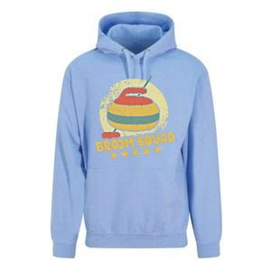 Curling Player Meaningful Gift Broom Squad Winter Sports Lovers Curler Gift Unisex Surf Hoodie