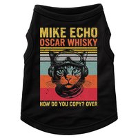Cat Pilot Mike Echo Oscar Whisky How Do You Copy Doggie Tank