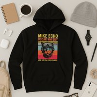 Cat Pilot Mike Echo Oscar Whisky How Do You Copy Hoodie